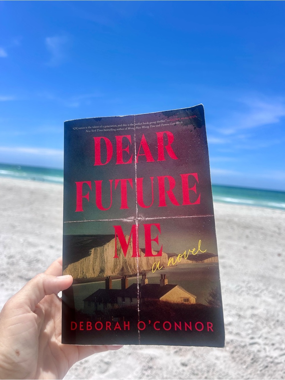 Dear Future Me Wall Novel author Deborah O'Connor.